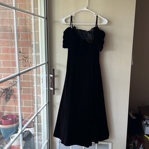 GORGEOUS Vintage Karen Lucas for Niki velvet dress